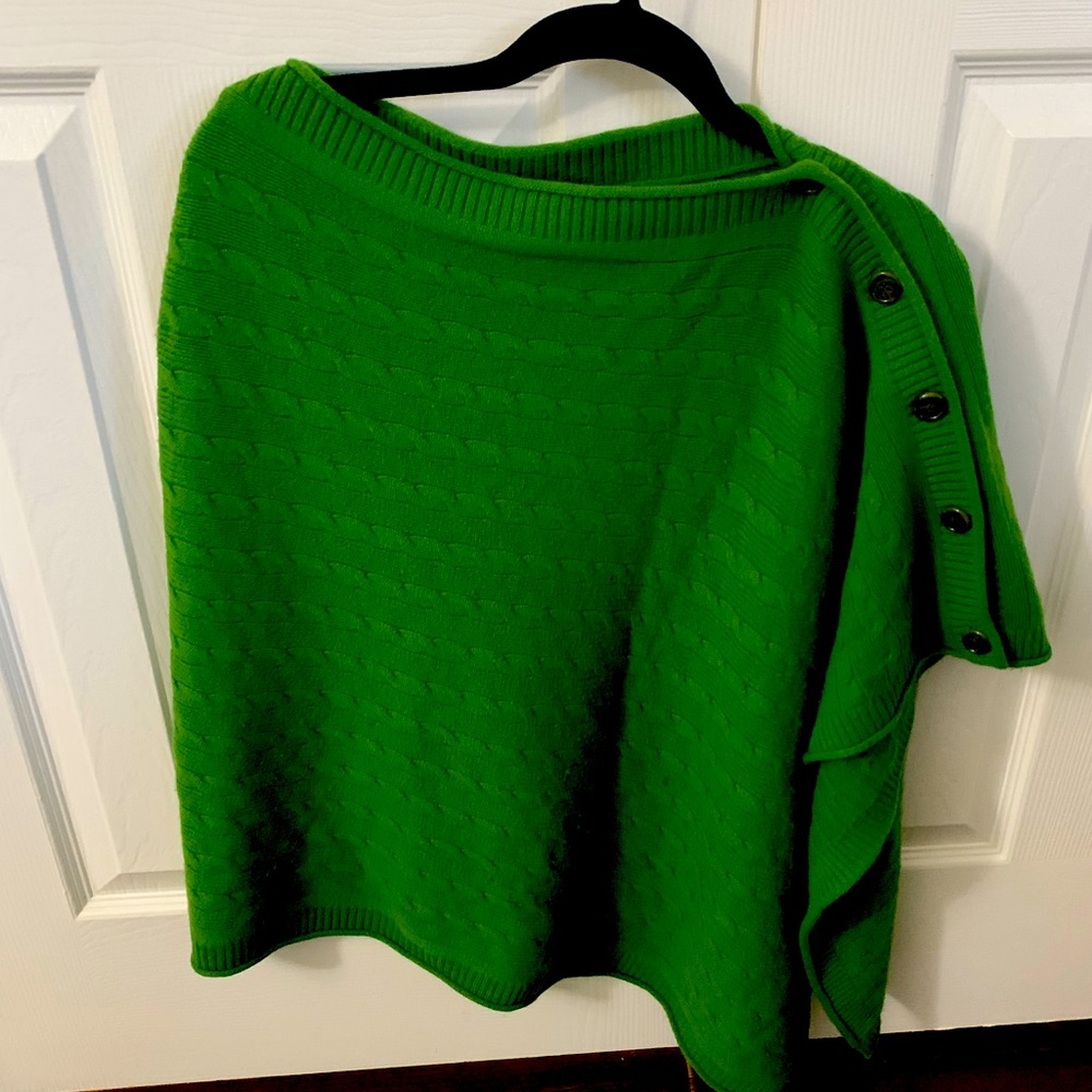 Vince cashmere poncho